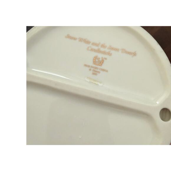 Snow White Seven Dwarfs Candlestick by LENOX - Picture 5 of 5